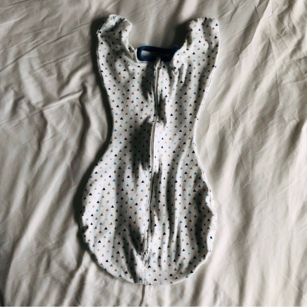 Transitional swaddle sack.